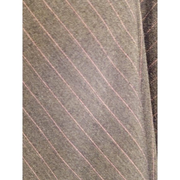 Gray Asymmetrical Pin Stripe Skirt by Lane Bryant Size 26 - Picture 3 of 5